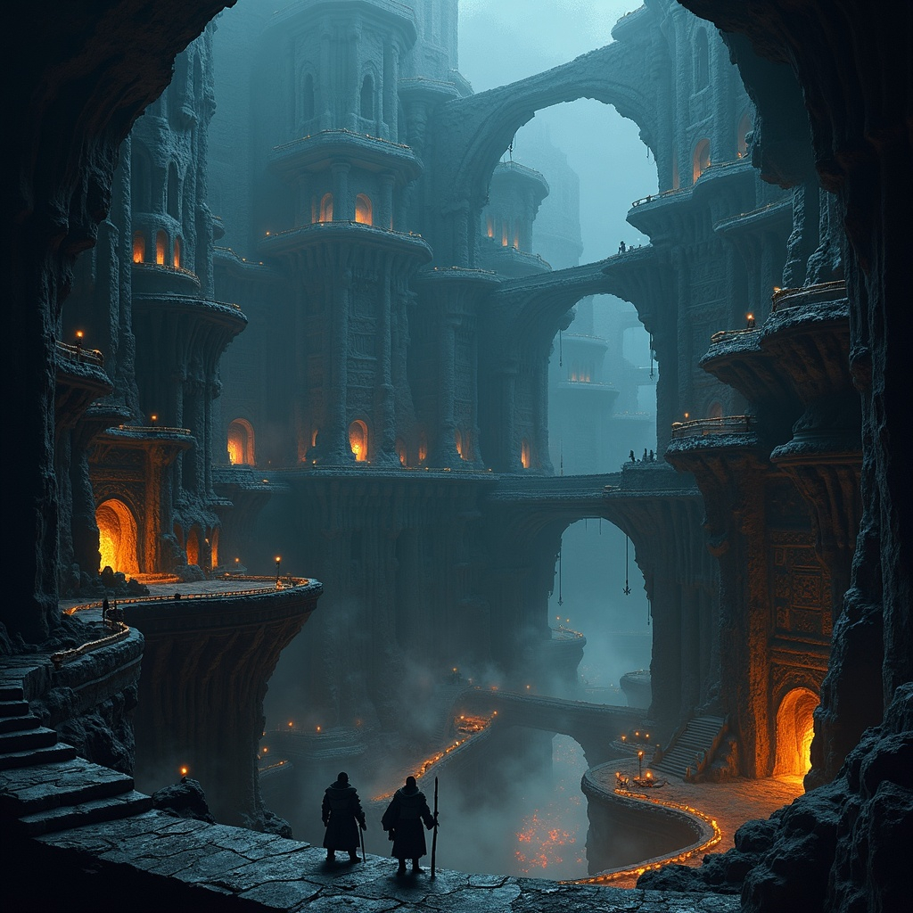 Nav’golam — dwarven halls beneath the mountain