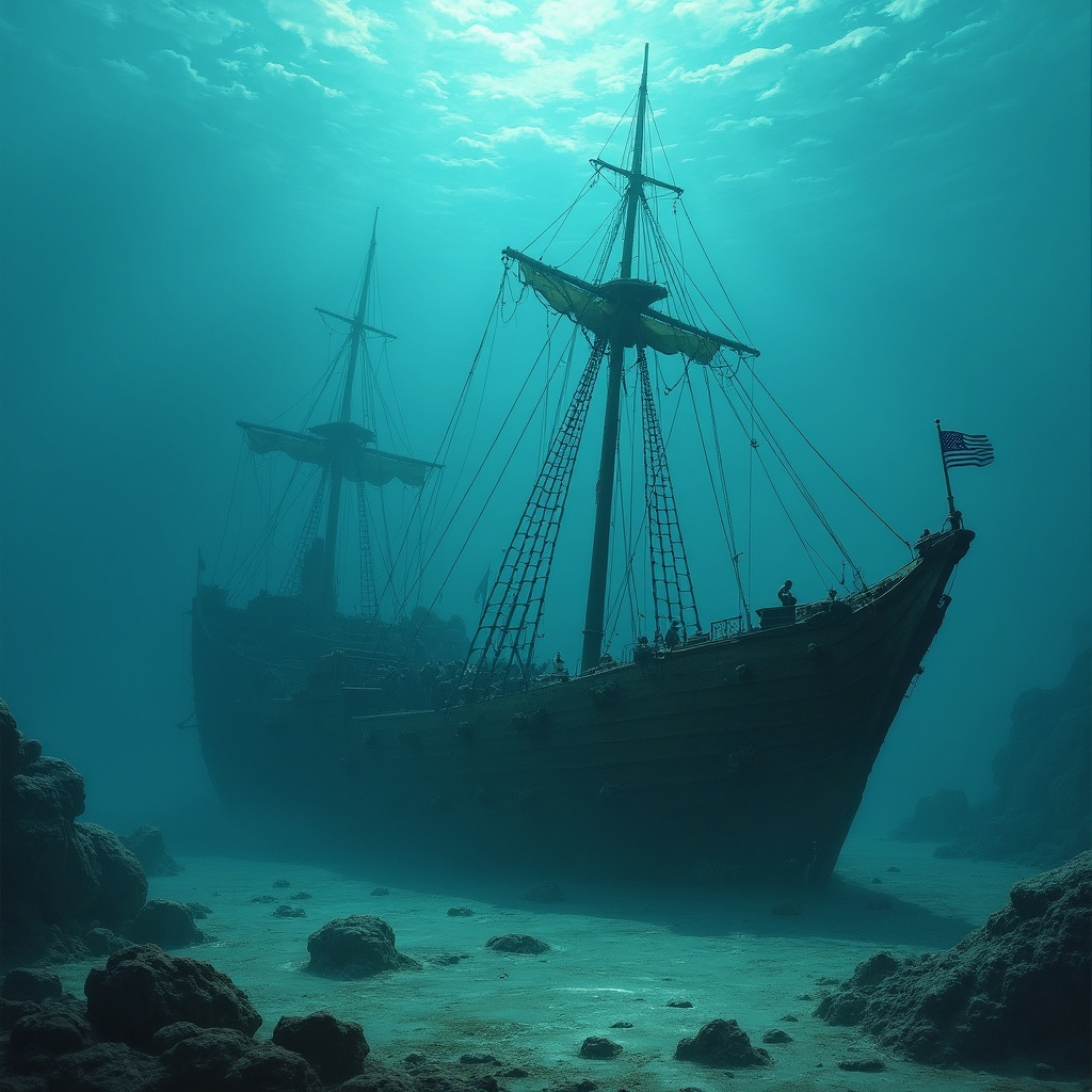 The Sunken Longships of Utgård Bay